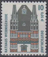 Deutschland Mi.Nr.2139A Rathaus Wernigerode 10/0,05 - Nuevos