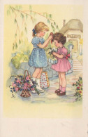 ENFANTS ENFANTS Scène S Paysages Vintage Carte Postale CPSMPF #PKG679.FR - Scene & Paesaggi