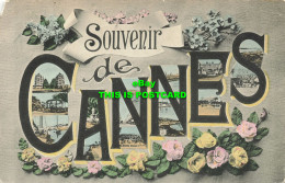 R597322 Souvenir De Cannes. Multi View - Monde
