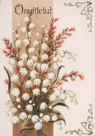 FLEURS Vintage Carte Postale CPSM #PBZ276.FR - Blumen