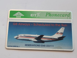 United Kingdom-(BTG-359)- Aviation-(1)-G.B. Airways-(319)(5units)(408C24977)(tirage-3.000)-price Cataloge--6.00£-mint - BT Edición General