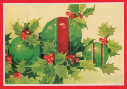 Bonne Année Noël Vintage Carte Postale CPSM #PAT402.FR - Año Nuevo