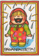 CHILDREN HUMOUR Vintage Postcard CPSM #PBV353.GB - Cartes Humoristiques