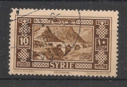 SYRIE - 1930-36 - N°YT. 212 - Antioche 10pi - Oblitéré / Used - Used Stamps