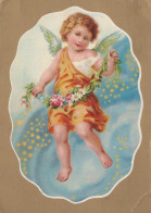 ANGEL CHRISTMAS Holidays Vintage Postcard CPSM #PAJ284.GB - Angeles