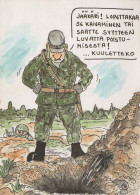 SOLDATI UMORISMO Militaria Vintage Cartolina CPSM #PBV849.IT - Humor