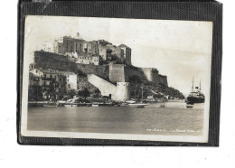 20 -CALVI- Une Vue De La " HAUTE-VILLE " Prise De La Mer En 1940 - Calvi