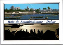 SOUMBÉDIOUNE.  -  LA BAIE. DES PÊCHEURS.   Carte Avec Une Pliure. Centrale - Senegal