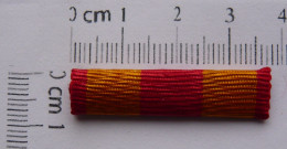 Replacement Ribbon-Order Of The Partisan Star With A Silver Wreath-Yugoslavia-Orden Partizanske Zvezde Sa Srebrnim Vence - Army