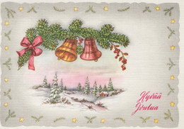 Buon Anno Natale Vintage Cartolina CPSM #PAV709.IT - Anno Nuovo