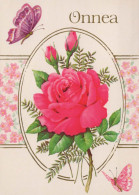 FIORI Vintage Cartolina CPSM #PAS231.IT - Flowers