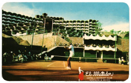 El Matador Hotel & Racquet Club Acapulco Mexico Tenis Players 1970s Unused Postcard. Publisher El Matador Hotel - Messico