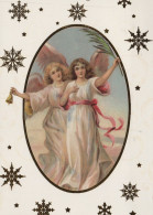 ANGELO Buon Anno Natale Vintage Cartolina CPSM #PAJ091.IT - Anges