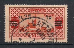 SYRIE - 1938 - N°YT. 240 - Homs 0pi25 Sur 0pi75 - Oblitéré / Used - Gebraucht