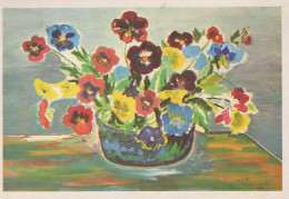 FLORES Vintage Tarjeta Postal CPSM #PBZ879.ES - Fiori