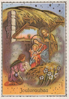 Virgen María Virgen Niño JESÚS Navidad Religión Vintage Tarjeta Postal CPSM #PBP816.ES - Virgen Mary & Madonnas