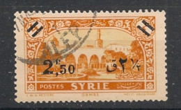 SYRIE - 1938 - N°YT. 243 - Palais Azem 2pi50 Sur 4pi - Oblitéré / Used - Used Stamps