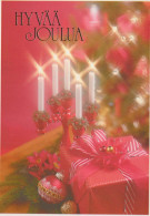 Feliz Año Navidad VELA Vintage Tarjeta Postal CPSM #PAV828.ES - Nieuwjaar