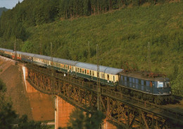 TREN TRANSPORTE Ferroviario Vintage Tarjeta Postal CPSM #PAA958.ES - Trains