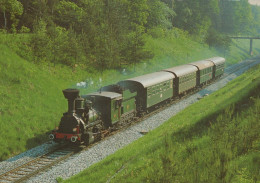 TREN TRANSPORTE Ferroviario Vintage Tarjeta Postal CPSM #PAA893.ES - Trenes