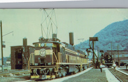 TREN TRANSPORTE Ferroviario Vintage Tarjeta Postal CPSMF #PAA628.ES - Treni