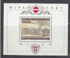 Austria 1981 - WIPA 1981, Mi-Nr. Block 5, MNH** - Blocs & Hojas