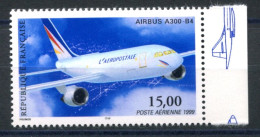 RC 27602 FRANCE PA N° 63a AIRBUS A300-B4 PROVENANT DU FEUILLET NEUF ** TB - 1960-.... Mint/hinged