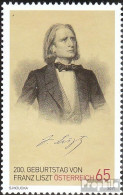 Österreich 2910 (kompl.Ausg.) Postfrisch 2011 Franz Liszt - Nuevos