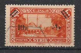 SYRIE - 1938 - N°YT. 246 - Damas 10pi Sur 100pi - Oblitéré / Used - Usados