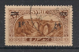 SYRIE - 1930 - N°YT. 199 - Pont De Daphné 1pi Sur 3pi - Oblitéré / Used - Usati