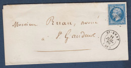 Haute Garonne -  N° 14 Obl. PC 3001 Et Cachet 15  ST  BEAT - 1849-1876: Klassik