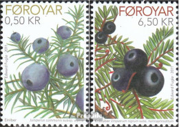 Dänemark - Färöer 730-731 (kompl.Ausg.) Postfrisch 2011 Beeren - Färöer Inseln