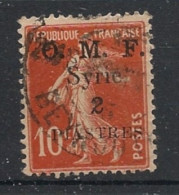 SYRIE - 1920 - N°YT. 36 - Type Semeuse 2pi Sur 10c Rouge - Oblitéré / Used - Used Stamps