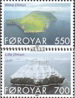 Dänemark - Färöer 483-484 (kompl.Ausg.) Postfrisch 2004 Freimarken: Inseln - Faroe Islands