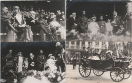 Postcard / ROYALTY / Belgium / Belgique / Roi Albert I / Koning Albert I /  La Reine Elisabeth, 4 CPA - Familias Reales