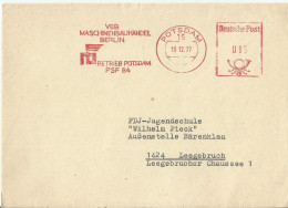 DDR1977 CV - Storia Postale