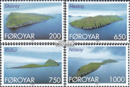 Dänemark - Färöer 381-384 (kompl.Ausg.) Postfrisch 2000 Inseln - Islas Faeroes