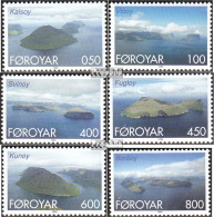 Dänemark - Färöer 356-361 (kompl.Ausg.) Postfrisch 1999 Färöische Inseln - Faroe Islands