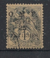 SYRIE - 1920 - N°YT. 45 - Type Blanc 25c Sur 1c Gris - Oblitéré / Used - Usados