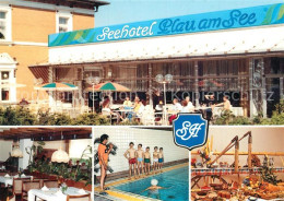 73612765 Plau See Seehotel Plau Am See Terrasse Hallenbad Plau See - Plau