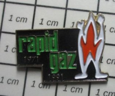 3022 Pin's Pins / Beau Et Rare : MARQUES / RAPID GAZ 1971 1991 Un Bon Cassoulet ? - Marche