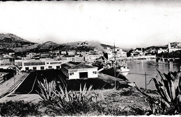 CPSM PORT VENDRES VUE SUR LES GARES MARITIMES - Port Vendres