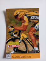 Cyclisme Cycling Ciclismo Ciclista Wielrennen Radfahren GONZALEZ SANTOS (ONCE-Eroski-Würtz 2001) - Cyclisme