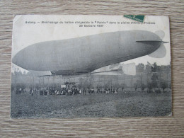 92 ANTONY ATERRISSAGE BALLON DIRIGEABLE LE "PATRIE" PLAINE 26 OCTOBRE 1907 ANIMEE - Antony