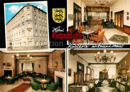 73611500 Koblenz Rhein Hotel Hohenstaufen Gastraeume Koblenz Rhein - Koblenz