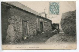 CPA Voyagé * CORANCEZ (près Chartres) La Maison Du Crime ( 1901 Cinq Enfants Sont Sauvagement Assassinés Dans Leur Lit ) - Autres & Non Classés