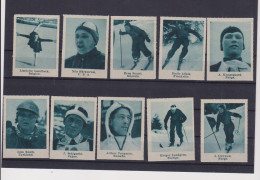 SWEDEN Vintage Poster Stamps Lot SPORT Cinderellas - Cinderellas