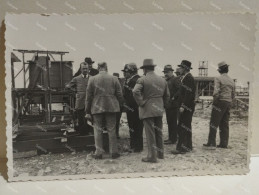 Italia TRESIGALLO (Tresignana) 1939. Cantieri CELNA. Visita Di S.E. Rossoni - Ferrara