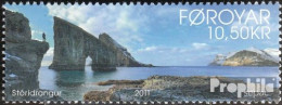 Dänemark - Färöer 732 (kompl.Ausg.) Postfrisch 2011 SEPAC: Landschaften - Faroe Islands