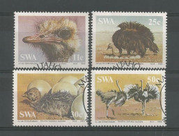 SWA 1985 Ostrich Y.T. 523/526 (0) - Südwestafrika (1923-1990)